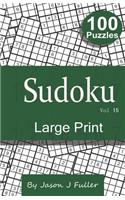 Sudoku Vol 15 large print