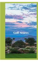 Golf Scores: Golfers in the desert will love this handy 6 x 9 journal for keeping scores.