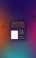 Quad Ruled 5x5 Graph Paper Composition Notebook
