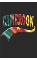 Cameroon Notebook: Cameroon Notebook - college book - diary - journal - booklet - memo - composition book - 120 sheets - Dot Grid paper 6x9 inch
