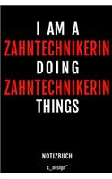 Notizbuch für Zahntechniker / Zahntechnikerin: Originelle Geschenk-Idee [120 Seiten liniertes blanko Papier]