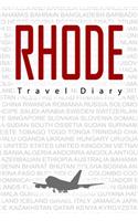 Rhodes Travel Diary: Travel and vacation diary for Rhodes. A logbook with important pre-made pages and many free sites for your travel memories. For a present, notebook 