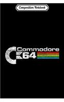 Composition Notebook: C64 Commodre High Definition vintage Tech Support checklist Journal/Notebook Blank Lined Ruled 6x9 100 Pages