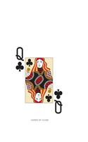 Queen Of Clubs: Poker Card Notebook With Lined College Ruled Paper For Work, Home Or School. Cool 8.5 x 11 Notepad Journal For Taking Notes, Diaries Or Journaling F