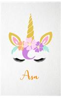 Asa A5 Lined Notebook 110 Pages