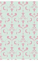 Bullet Journal: Victorian Floral Pattern Design, Notebook with 160 Dot Grid Pages