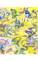 Dabble in Everything: Marble Blank Page Journal, Notebook or Grid Paper Books