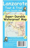 Lanzarote Tour & Trail Super-Durable Map