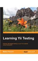 Learning Yii Testing