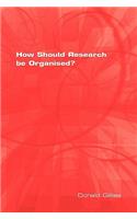 How Should Research Be Organised?