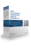 Cfa Program Curriculum 2019 Level III Volumes 1-6 Box Set