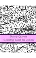 Funny Quotes Coloring Book for Adults