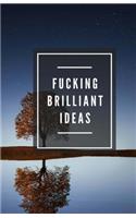 Fucking Brilliant Ideas (Notebook)