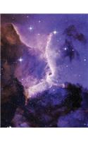 Galaxy Sketchbook: Blank Art Pad Notebook Journal(21 Galaxy 150 Sketch)