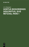 Hortus Bogoriensis Descriptus, Sive Retziae, Pars 1