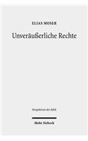 Unveraußerliche Rechte