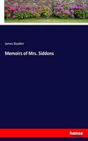 Memoirs of Mrs. Siddons