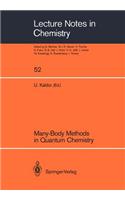 Many-Body Methods in Quantum Chemistry