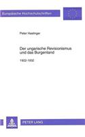 Ungarische Revisionismus Und Das Burgenland