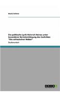 politische Lyrik Heinrich Heines unter besonderer Berücksichtigung des Gedichtes 
