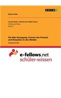 Die 68er Bewegung. Formen des Protests und Rezeption in den Medien: (German)