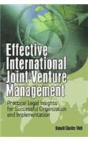 Effective International Joint Venture Management