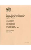 Report of the Committee on the Elimination of Discrimination Against Women