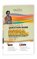 Educart CBSE Question Bank Class 12 Physical Education 2024-25 (As per latest CBSE Syllabus 23 Mar 2024)