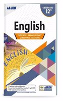 CBSE English Topicwise Solved papers from Previous Years for Class 12th by ALLEN