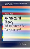Architectural Theory