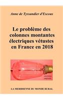 Le problème des colonnes montantes électriques vétustes en France en 2018