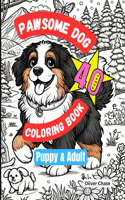 Pawsome Dog Coloring Book