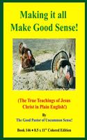Making it all Make Good Sense!: (The True Teachings of Jesus Christ in Plain English!)