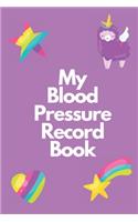 My Blood Pressure Record Book