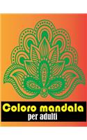 Coloro mandala per adulti