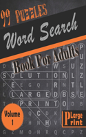 Word Search Book for Adults