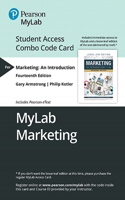 Mylab Marketing with Pearson Etext -- Combo Access Card -- For Marketing: An Introduction