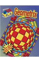 3-D Coloring Book - Geometrix: (Dover 3-D Coloring Book)