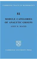 Module Categories of Analytic Groups