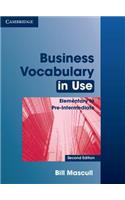 Business Vocabulary in Use, Elementary to Pre-Intermediate