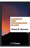 Munson's First Phonographic Reader