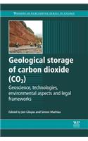 Geological Storage of Carbon Dioxide (CO2)