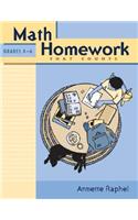Math Homework That Counts: Grades 4-6