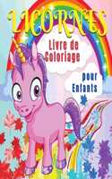 Licornes - Livre de Coloriage pour Enfants