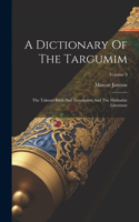 Dictionary Of The Targumim