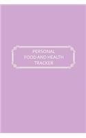 Personal Food and Health Tracker