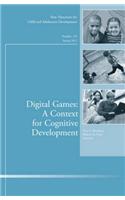 Digital Games: A Context for Cognitive Development