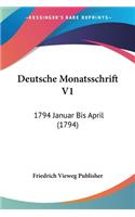 Deutsche Monatsschrift V1