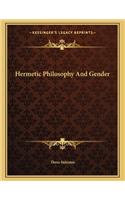 Hermetic Philosophy and Gender