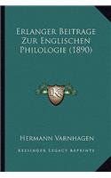 Erlanger Beitrage Zur Englischen Philologie (1890)